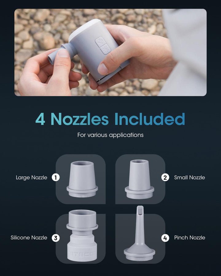 AP10 - Electric Air Pump - Nitecore Singapore