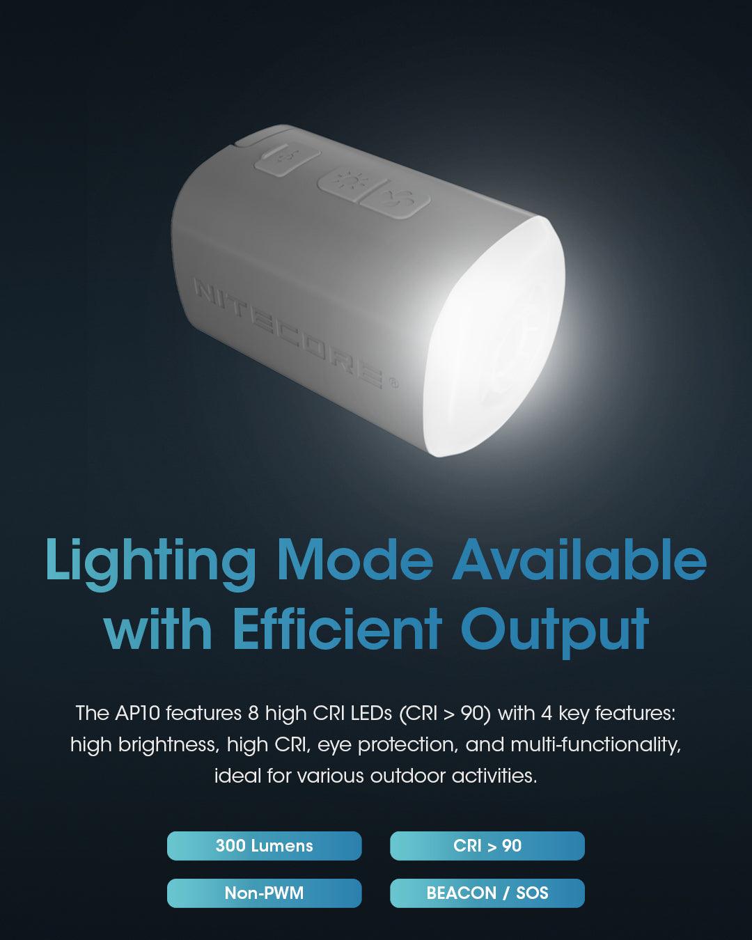 AP10 - Electric Air Pump - Nitecore Singapore