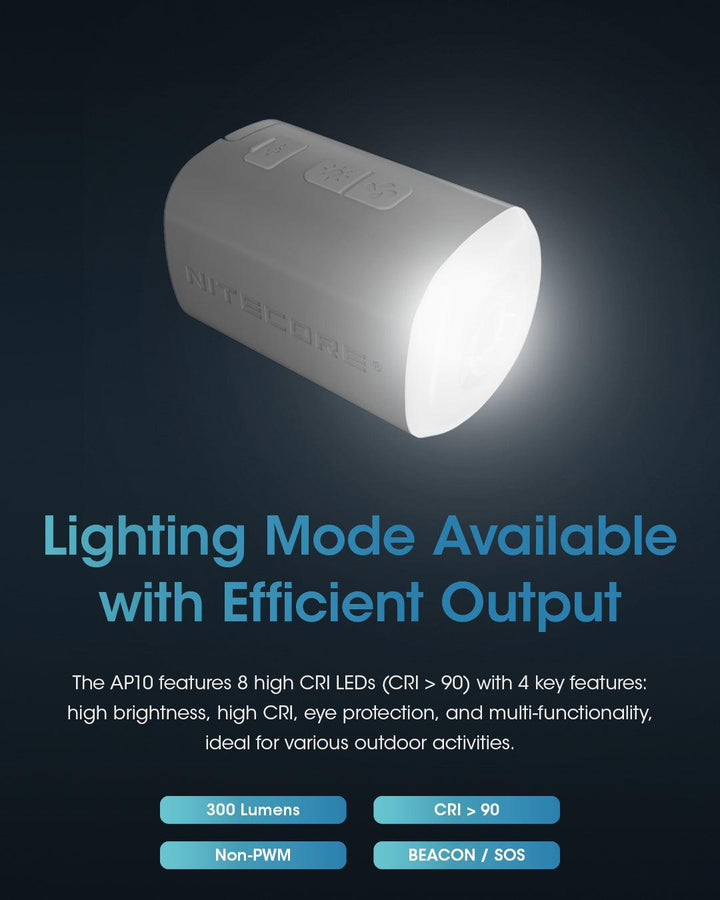 AP10 - Electric Air Pump - Nitecore Singapore