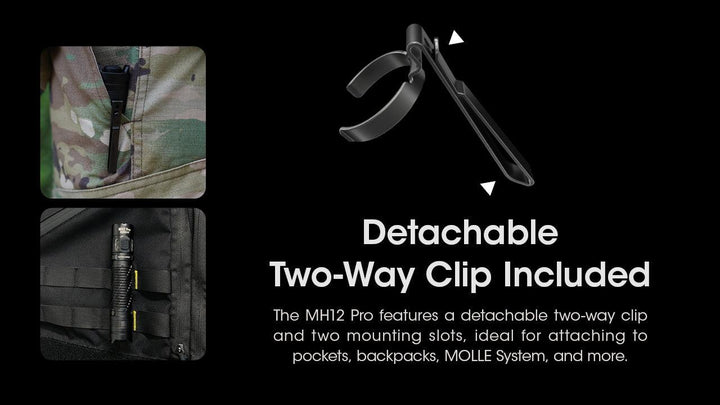 MH12 PRO - 3300 lumens - Nitecore Singapore