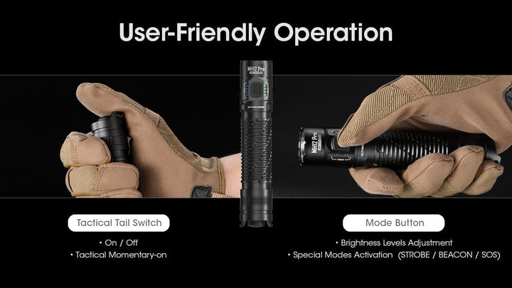 MH12 PRO - 3300 lumens - Nitecore Singapore