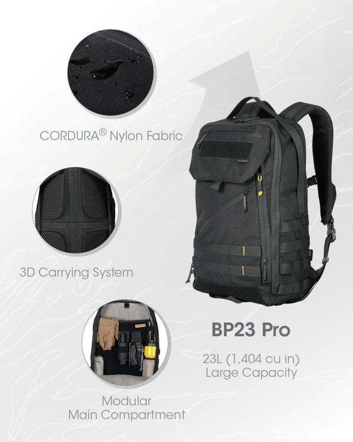 BP23 PRO Backpack - 23L Capacity - Nitecore Singapore