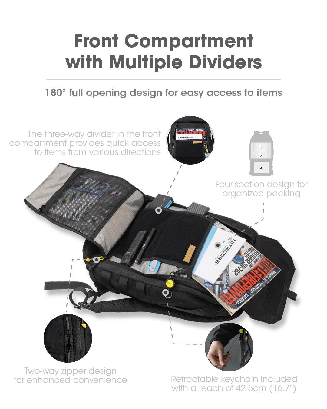 BP23 PRO Backpack - 23L Capacity - Nitecore Singapore