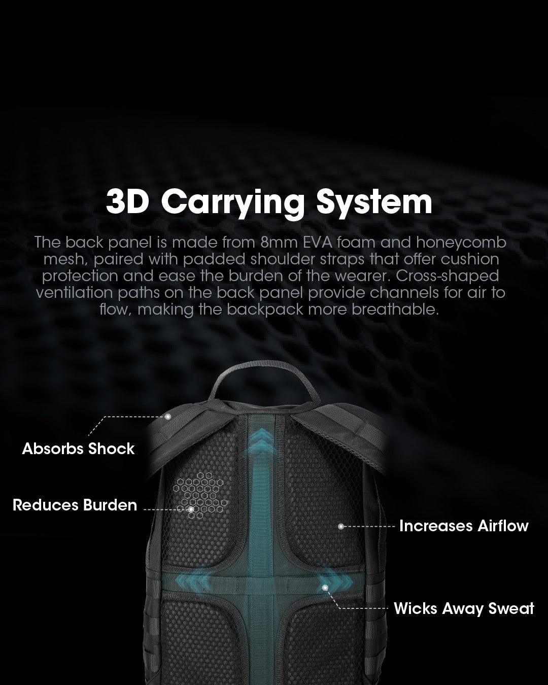 BP23 PRO Backpack - 23L Capacity - Nitecore Singapore