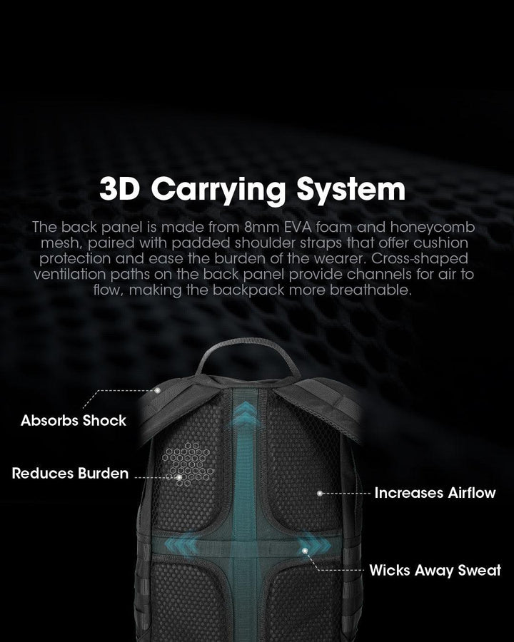 BP23 PRO Backpack - 23L Capacity - Nitecore Singapore