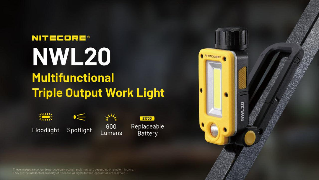 NWL20 - 600 lumens - Nitecore Singapore