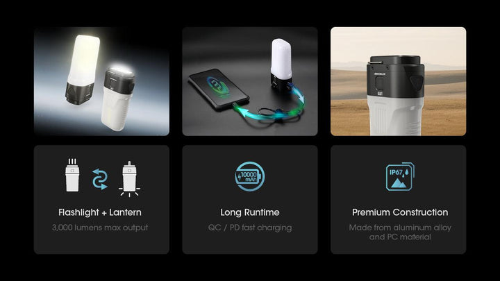 LR70 - 3000 lumens - Nitecore Singapore