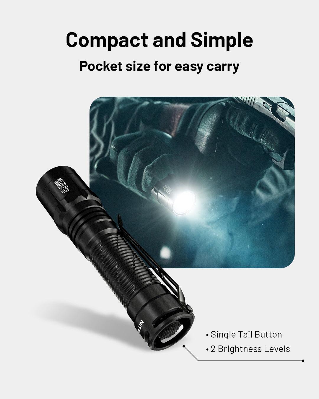 MT2C PRO - 1800 lumens - Nitecore Singapore