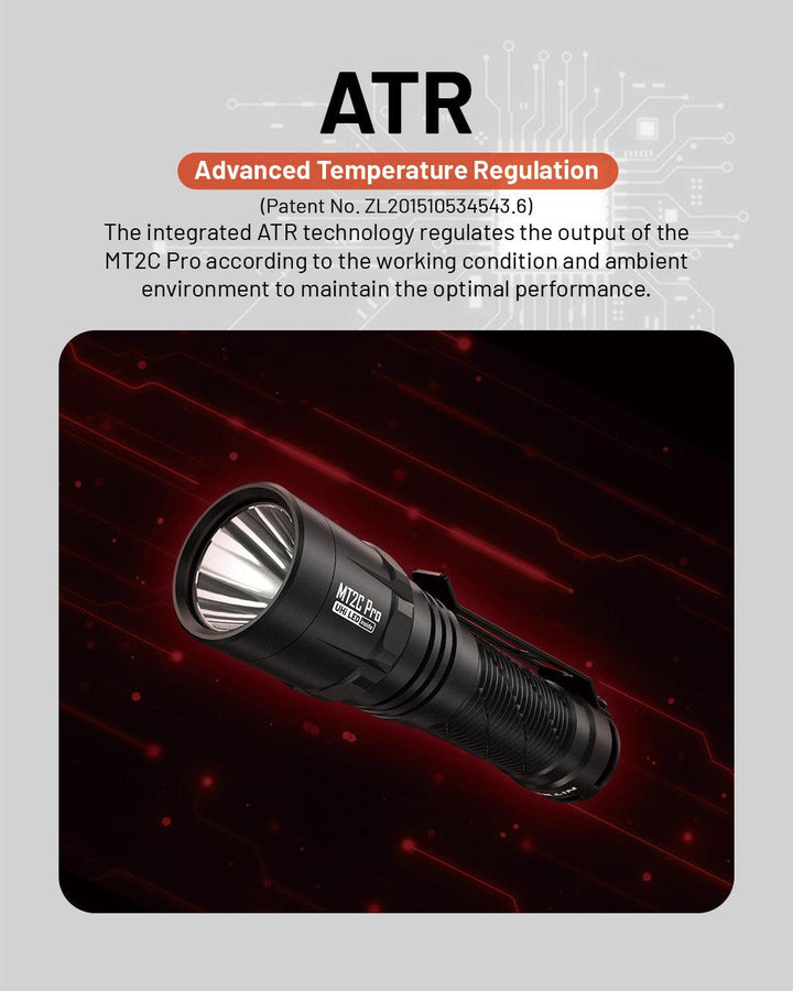 MT2C PRO - 1800 lumens - Nitecore Singapore