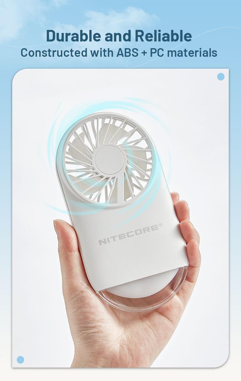 NEF02 - Personal LED Fan (1,200mAh) - Nitecore Singapore