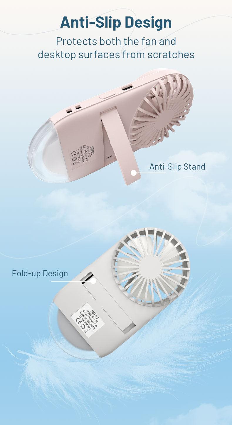 NEF02 - Personal LED Fan (1,200mAh) - Nitecore Singapore