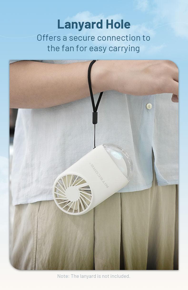 NEF02 - Personal LED Fan (1,200mAh) - Nitecore Singapore