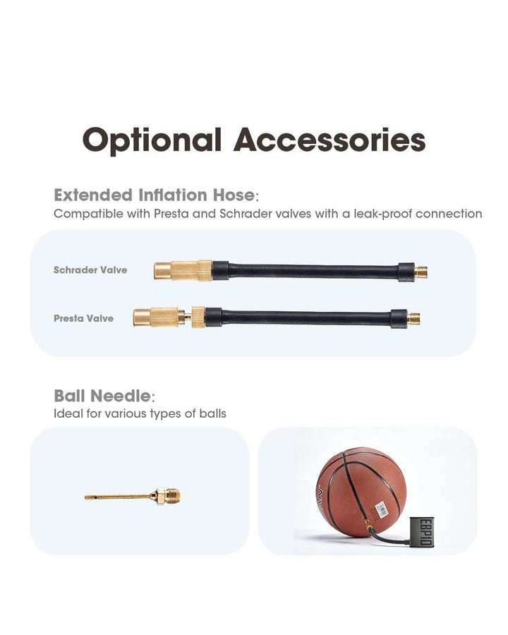 EBP10 - Electric Pump (144psi / 9.93 Bar) - Nitecore Singapore