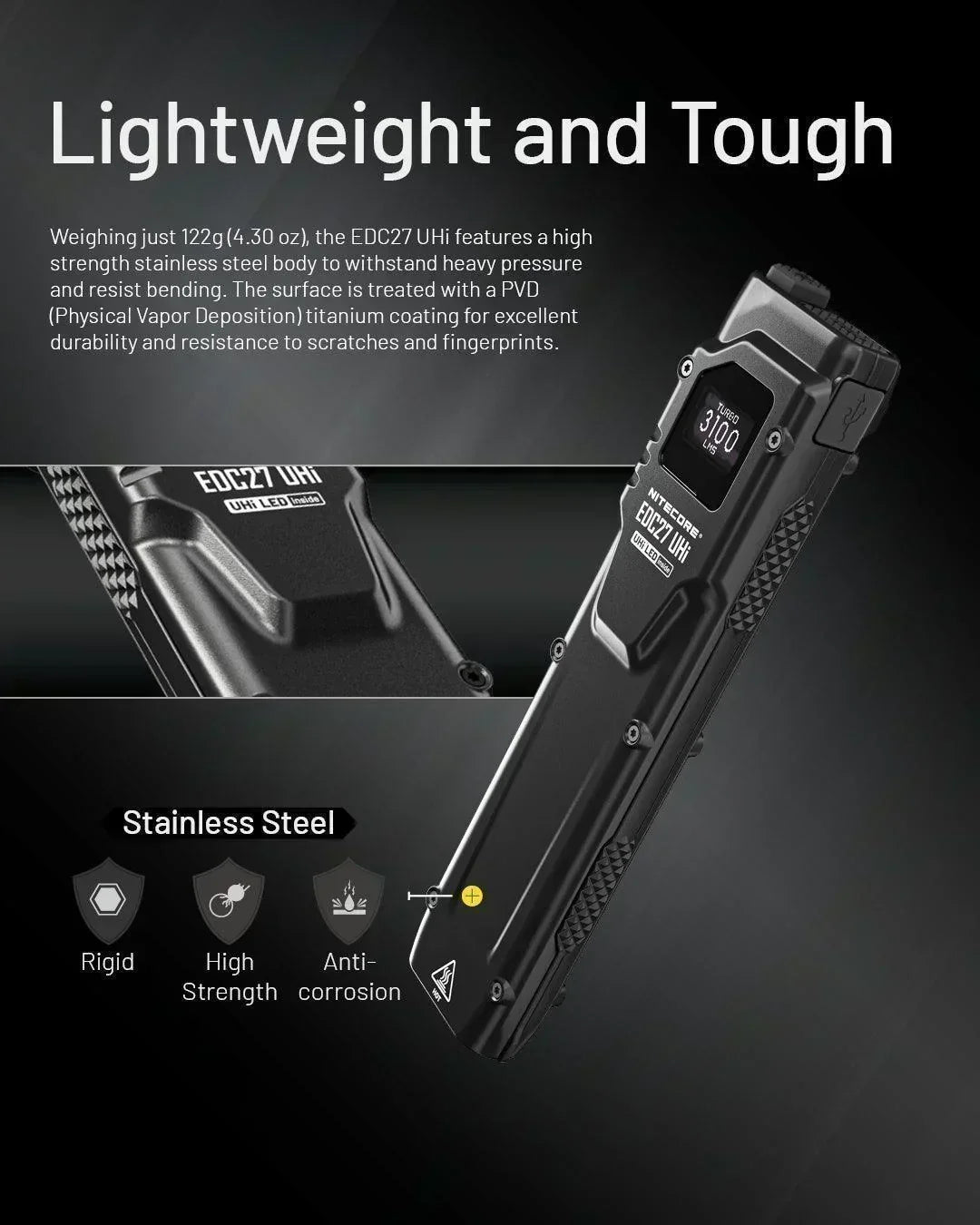 EDC27 UHi - 3100 lumens (Bundle) - Nitecore Singapore
