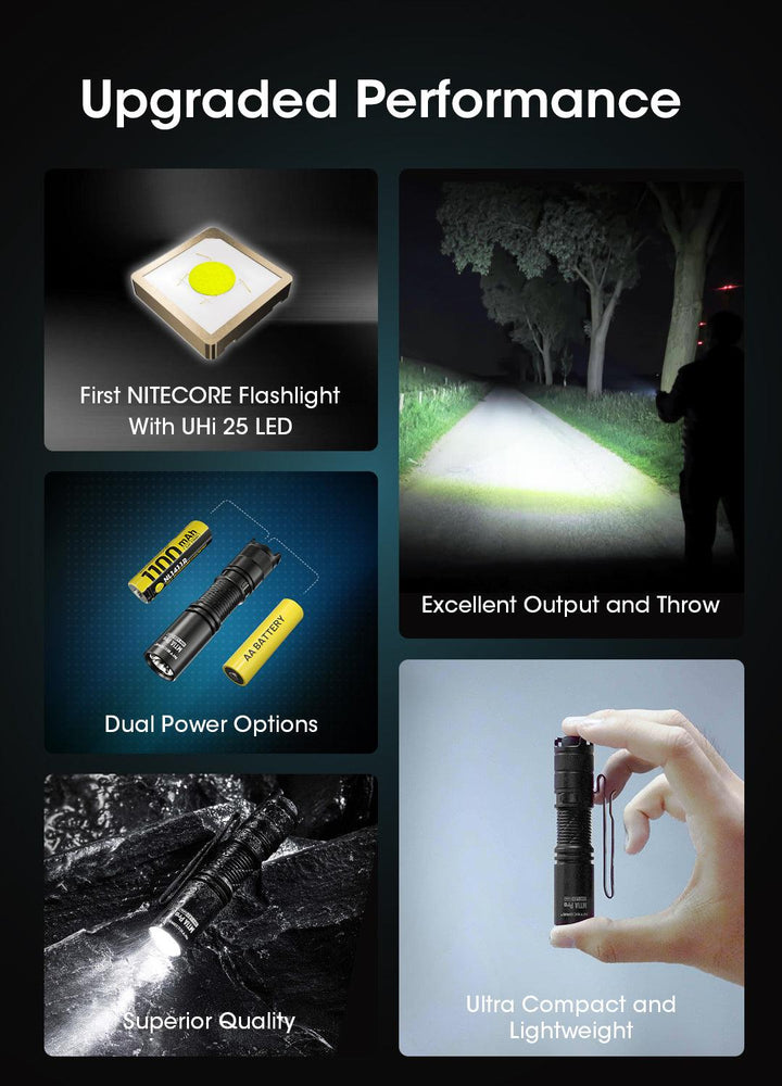 MT1A PRO - 800 lumens - Nitecore Singapore