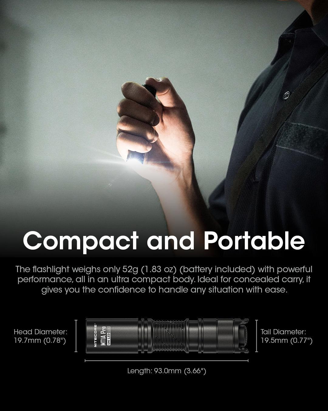 MT1A PRO - 800 lumens - Nitecore Singapore