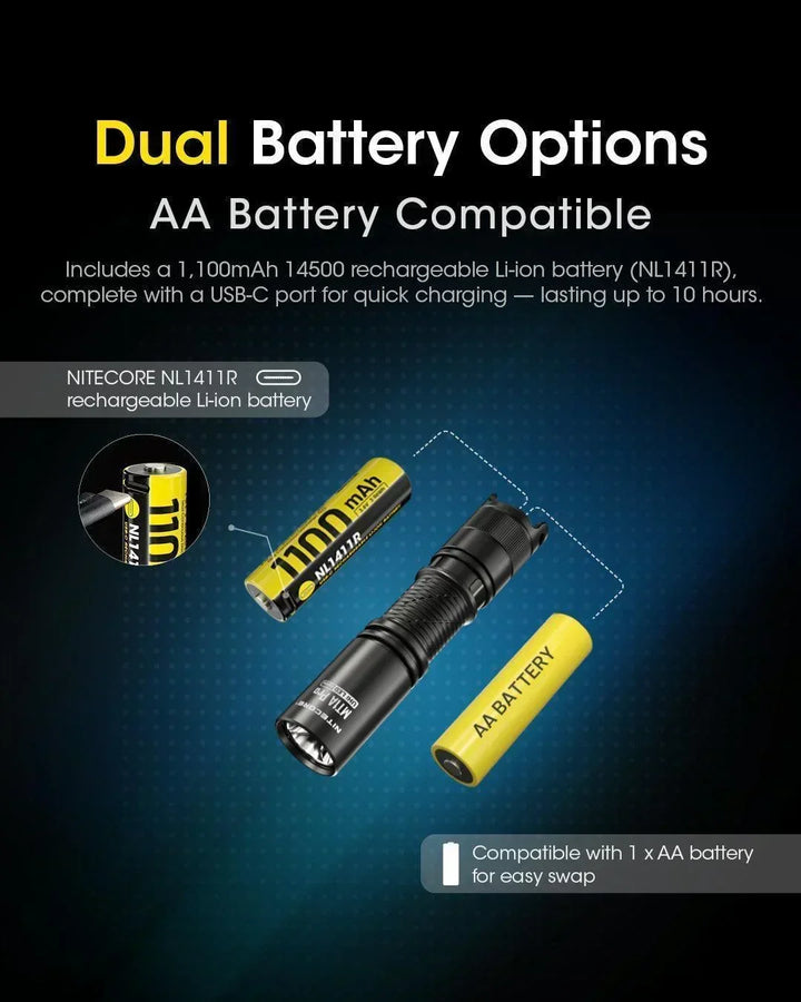 MT1A PRO - 800 lumens - Nitecore Singapore