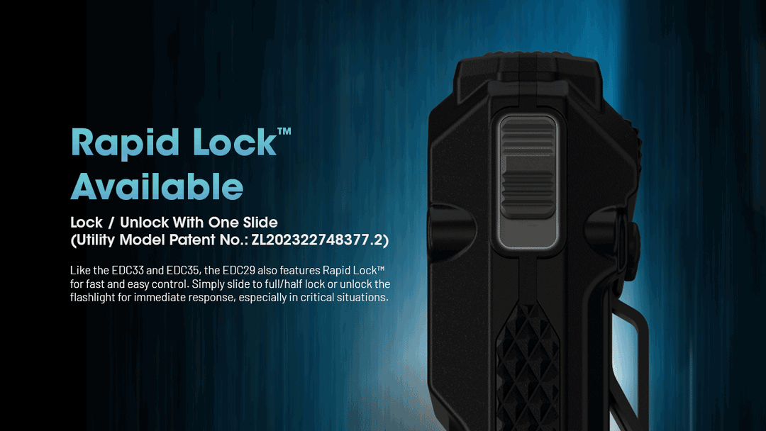 EDC29 - 6500 lumens - Nitecore Singapore