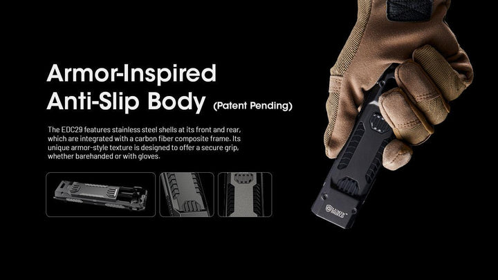 EDC29 - 6500 lumens - Nitecore Singapore