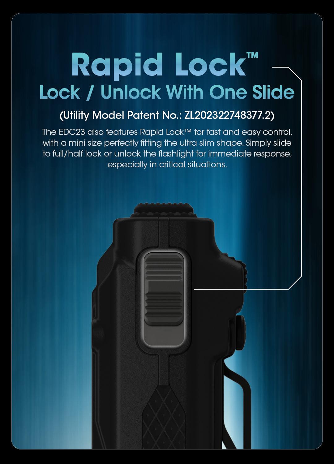 EDC23 - 2500 lumens - Nitecore Singapore