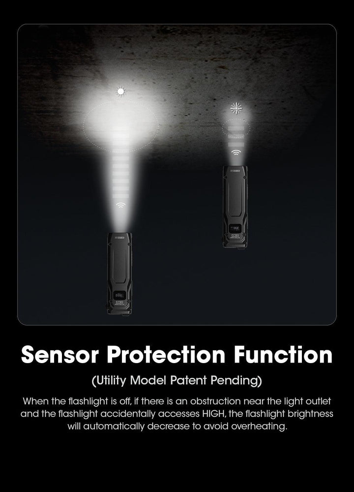 EDC23 - 2500 lumens - Nitecore Singapore