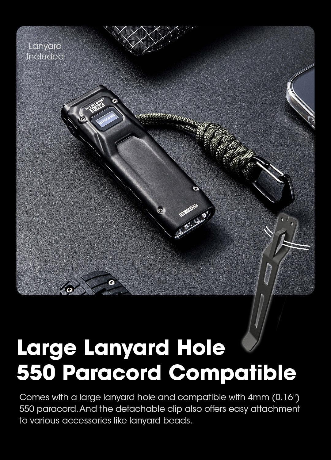 EDC23 - 2500 lumens - Nitecore Singapore