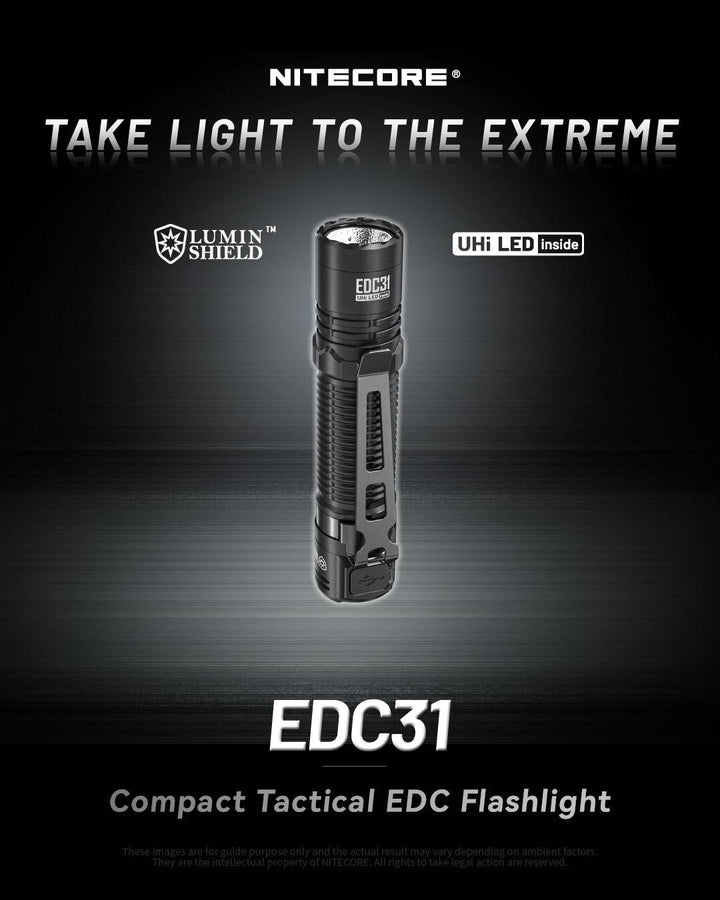 EDC31 - 3500 lumens - Nitecore Singapore