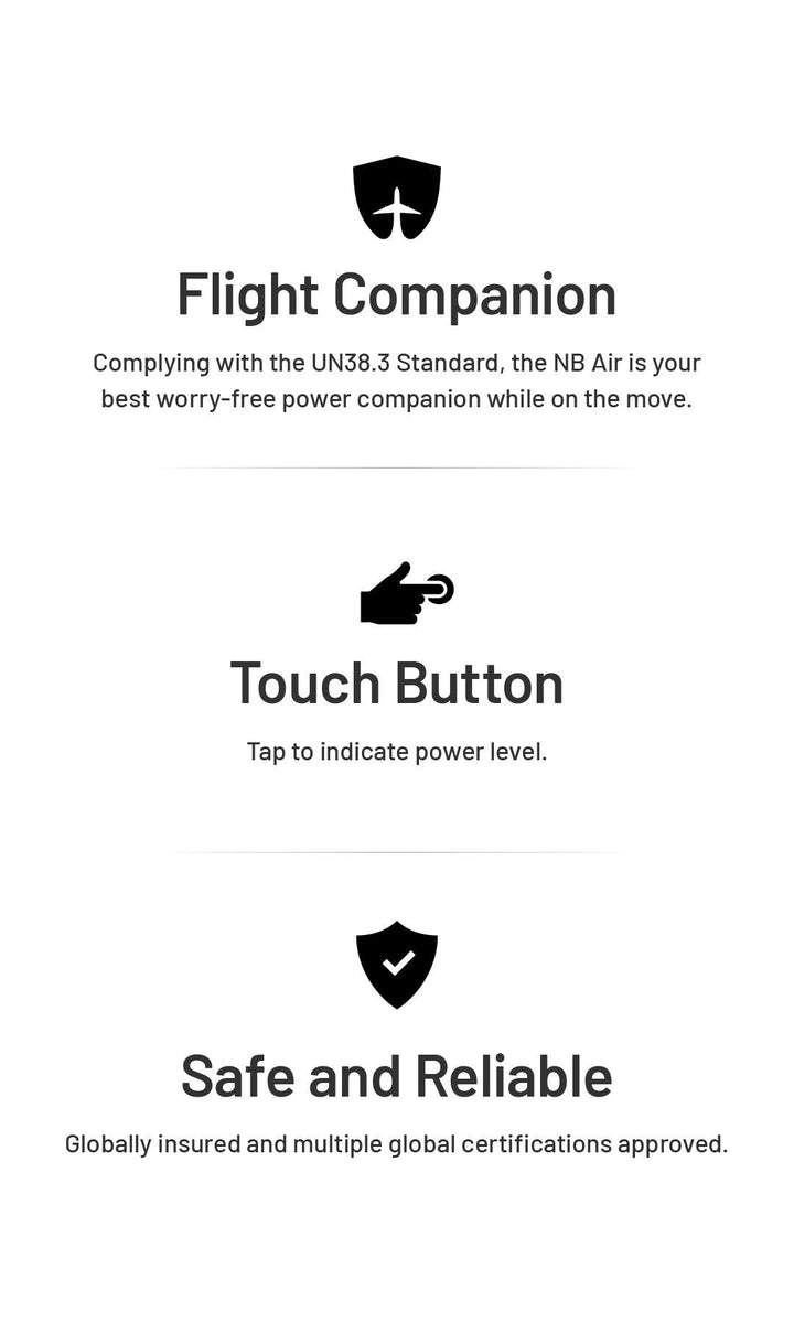 NB Air (5,000mAh 2.4A 18W) - Nitecore Singapore