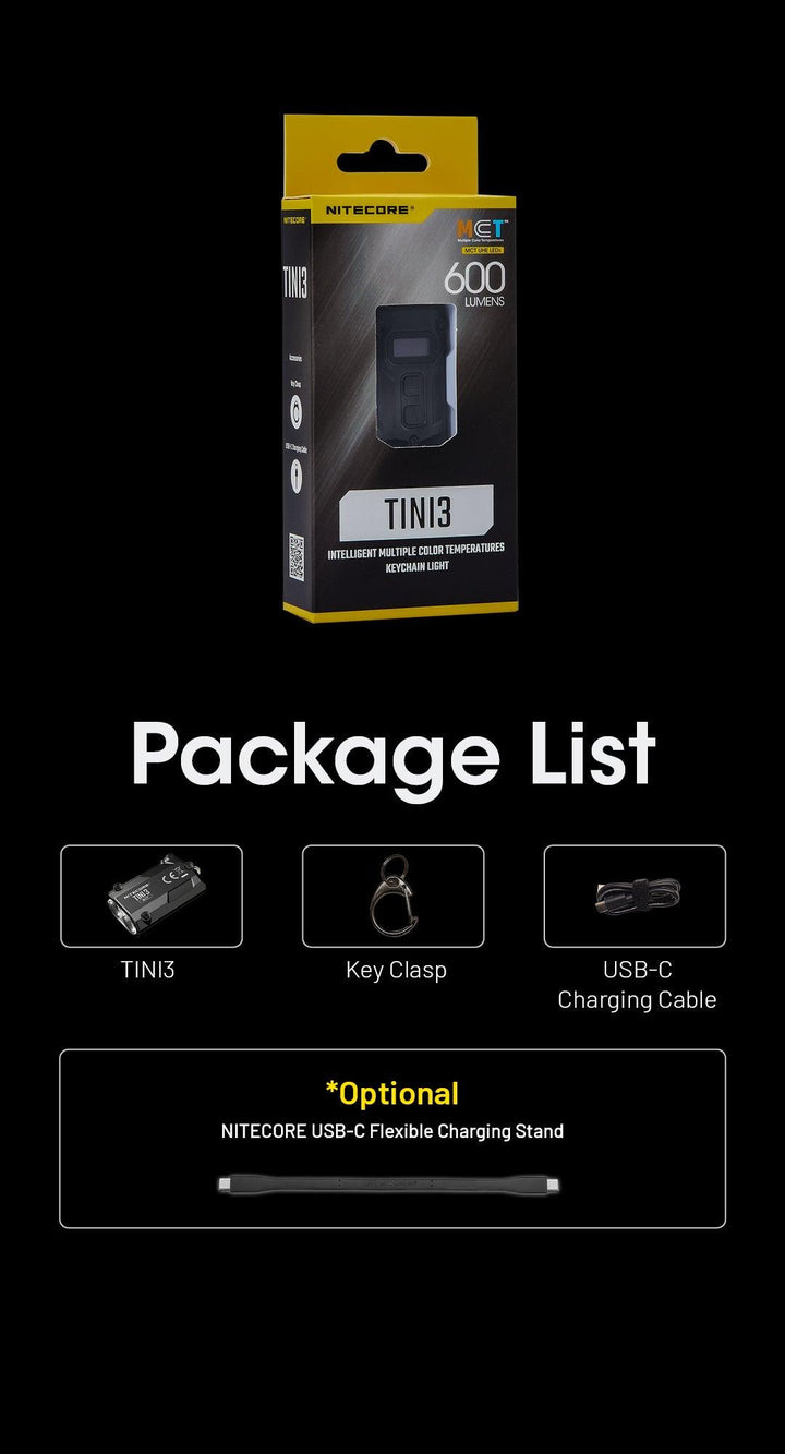 TINI 3 (Orange) - 600 lumens