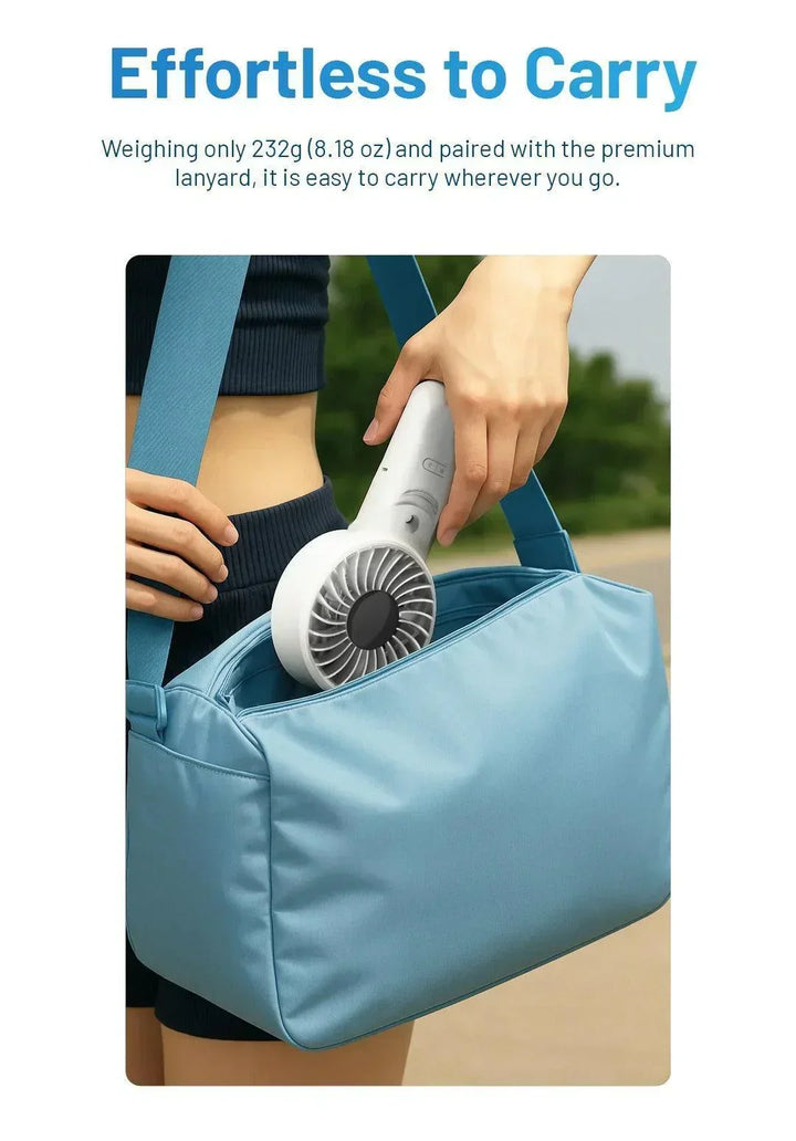 izzCool 30 (White) - Foldable Air Conditioner Fan (3,500mAh)