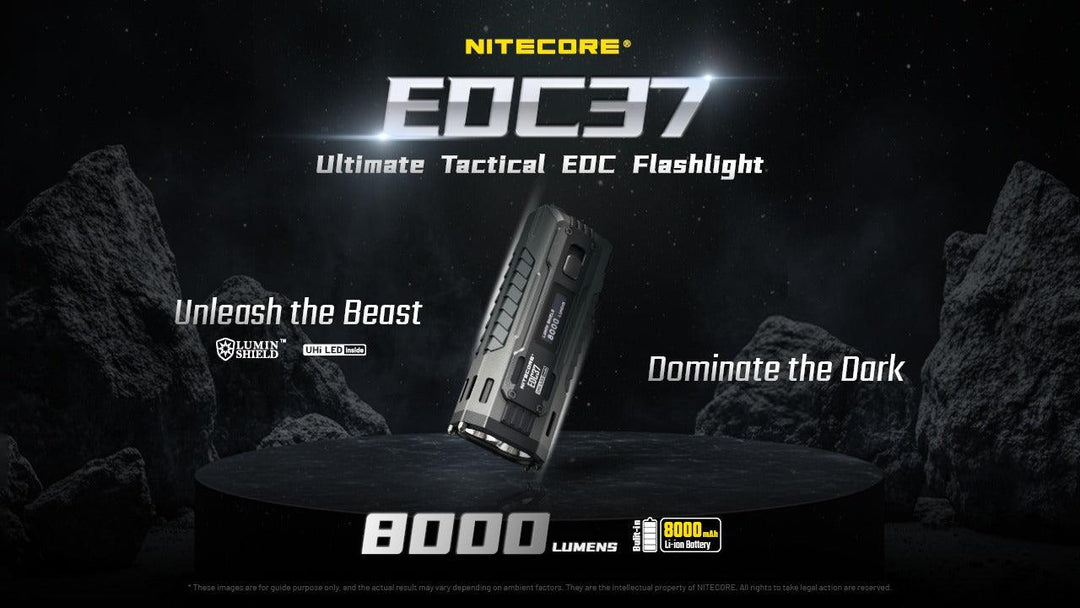 EDC37 - 8000 lumens