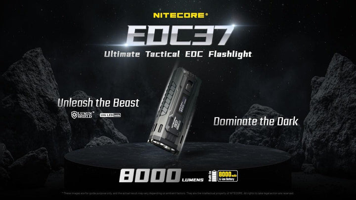 EDC37 - 8000 lumens