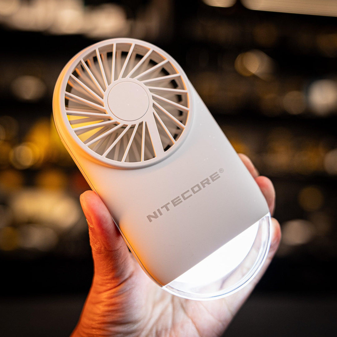 NEF02 - Personal LED Fan (1,200mAh) - Nitecore Singapore