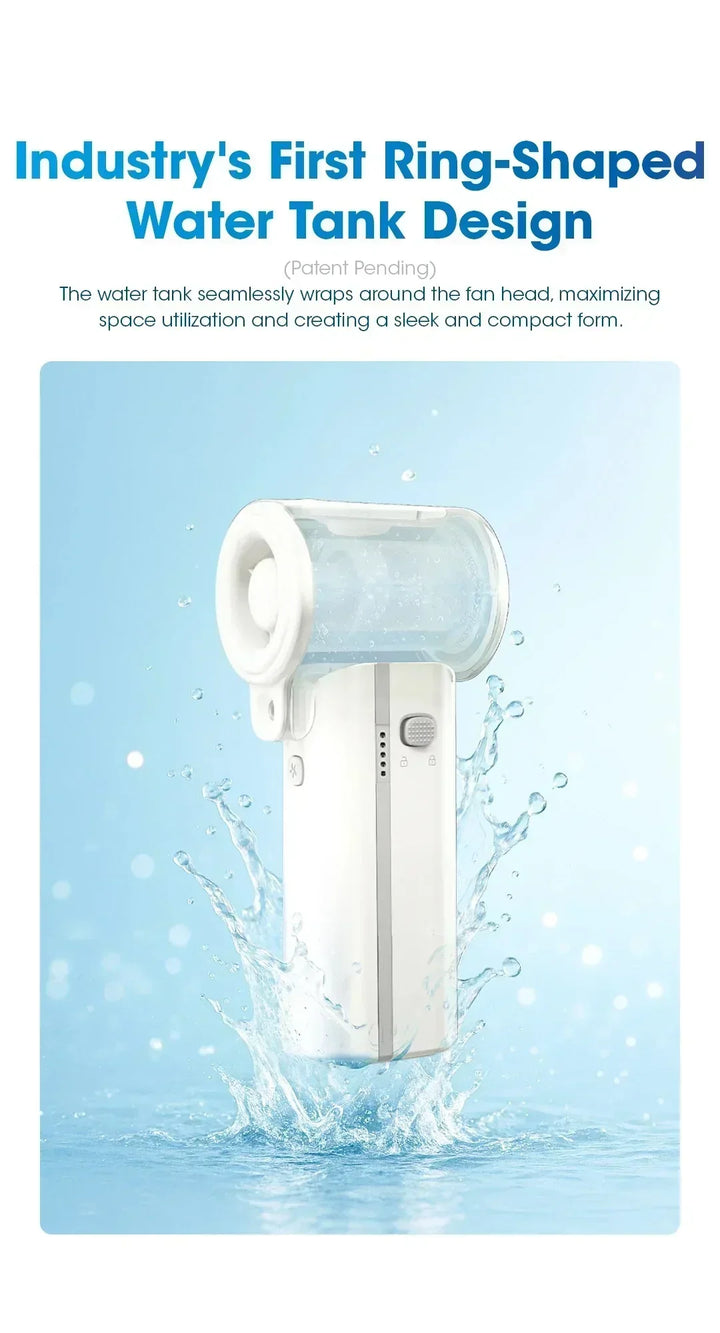 izzCool 40 - High Speed Handheld Air Conditioner Fan (5,200mAh)