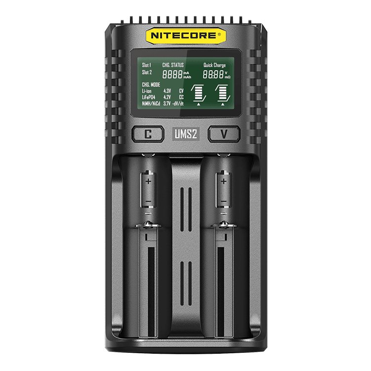 UMS2 Charger - 3A - Nitecore Singapore