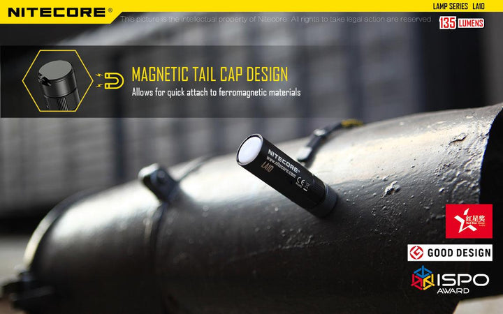 LA10 - 135 lumens - Nitecore Singapore