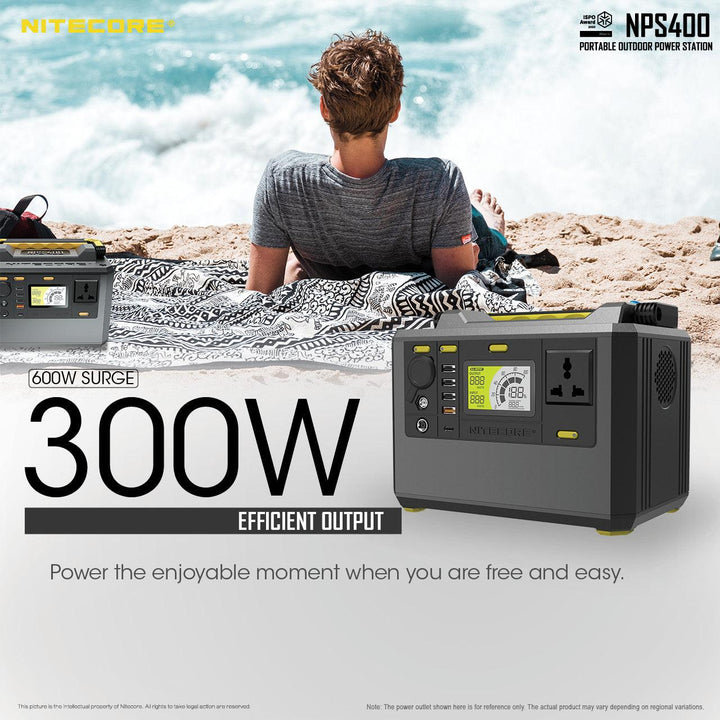 NPS400 (421Wh) Portable Power Station - Nitecore Singapore