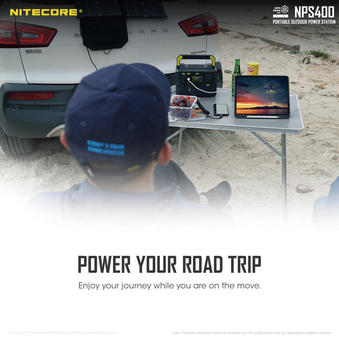 NPS400 (421Wh) Portable Power Station - Nitecore Singapore