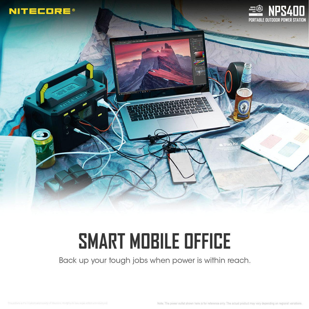NPS400 (421Wh) Portable Power Station - Nitecore Singapore