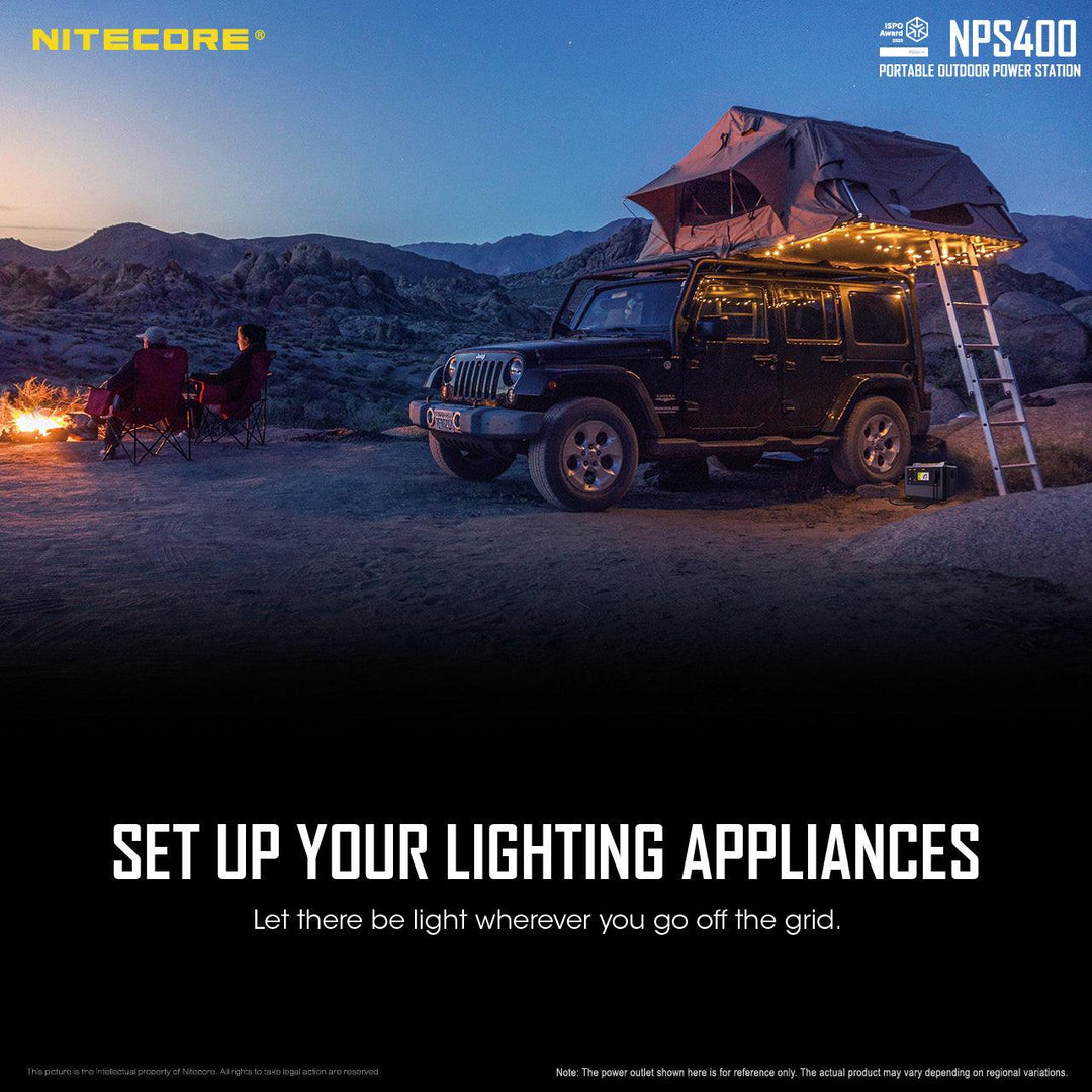NPS400 (421Wh) Portable Power Station - Nitecore Singapore