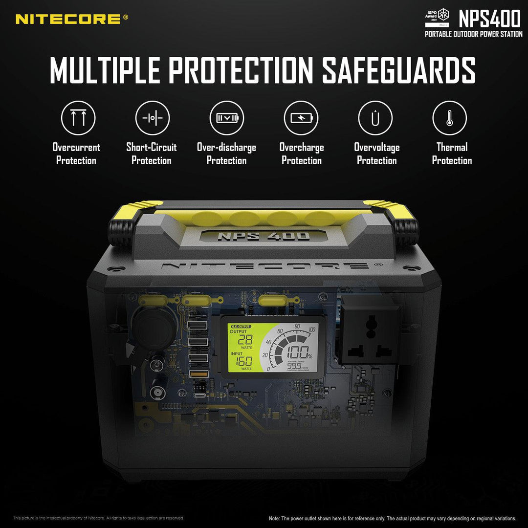 NPS400 (421Wh) Portable Power Station - Nitecore Singapore