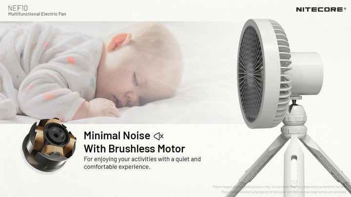 NEF10 - LED Fan (10,000mAh) - Nitecore Singapore