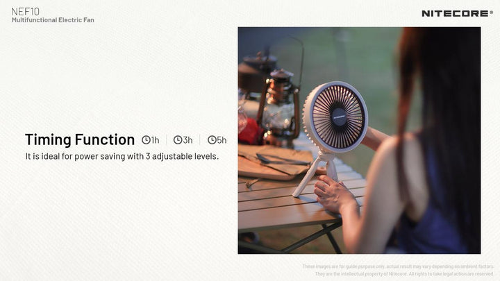NEF10 - LED Fan (10,000mAh) - Nitecore Singapore