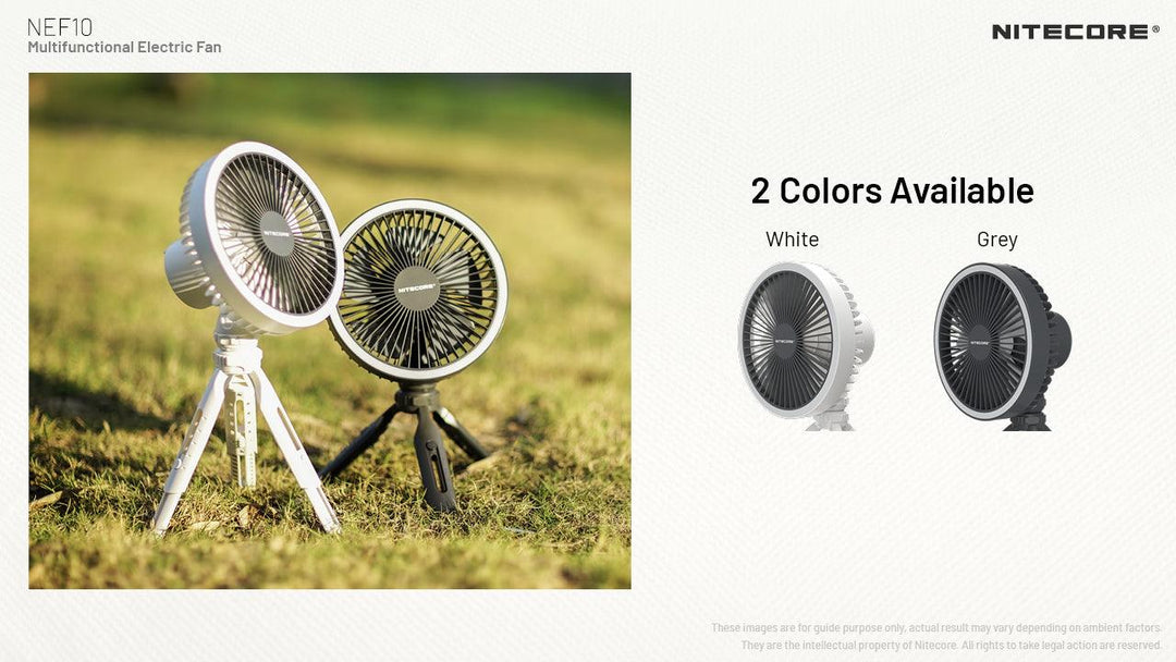 NEF10 - LED Fan (10,000mAh) - Nitecore Singapore