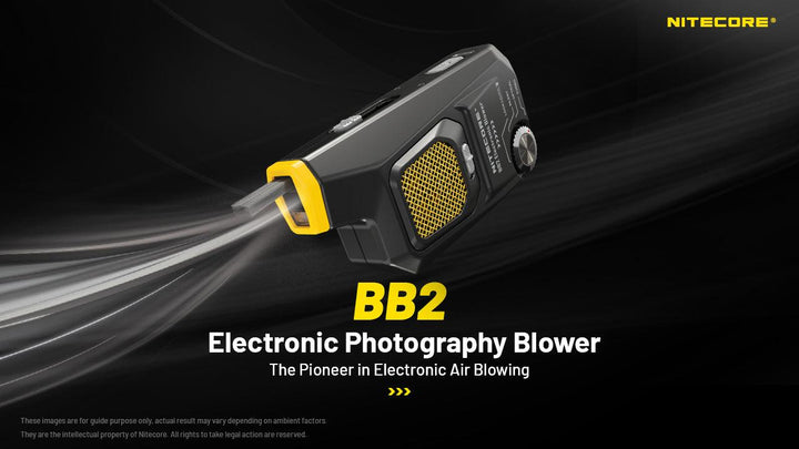 BB2 - Electronic Dust Blower (80km/h) - Nitecore Singapore