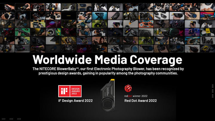 BB2 - Electronic Dust Blower (80km/h) - Nitecore Singapore