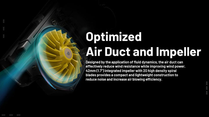 BB2 - Electronic Dust Blower (80km/h) - Nitecore Singapore