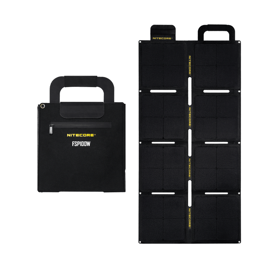 100W Waterproof Foldable Solar Panel (FSP100W) - Nitecore Singapore