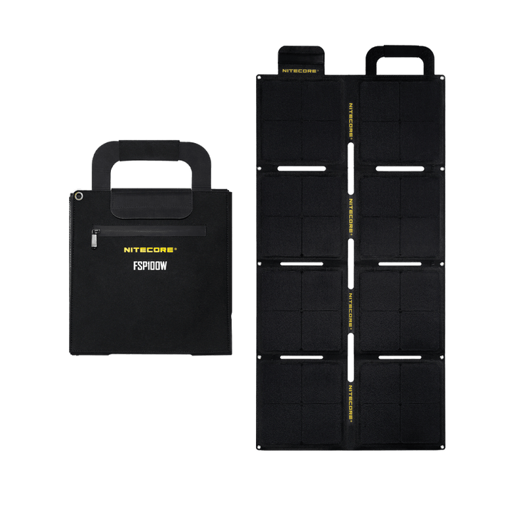 100W Waterproof Foldable Solar Panel (FSP100W) - Nitecore Singapore