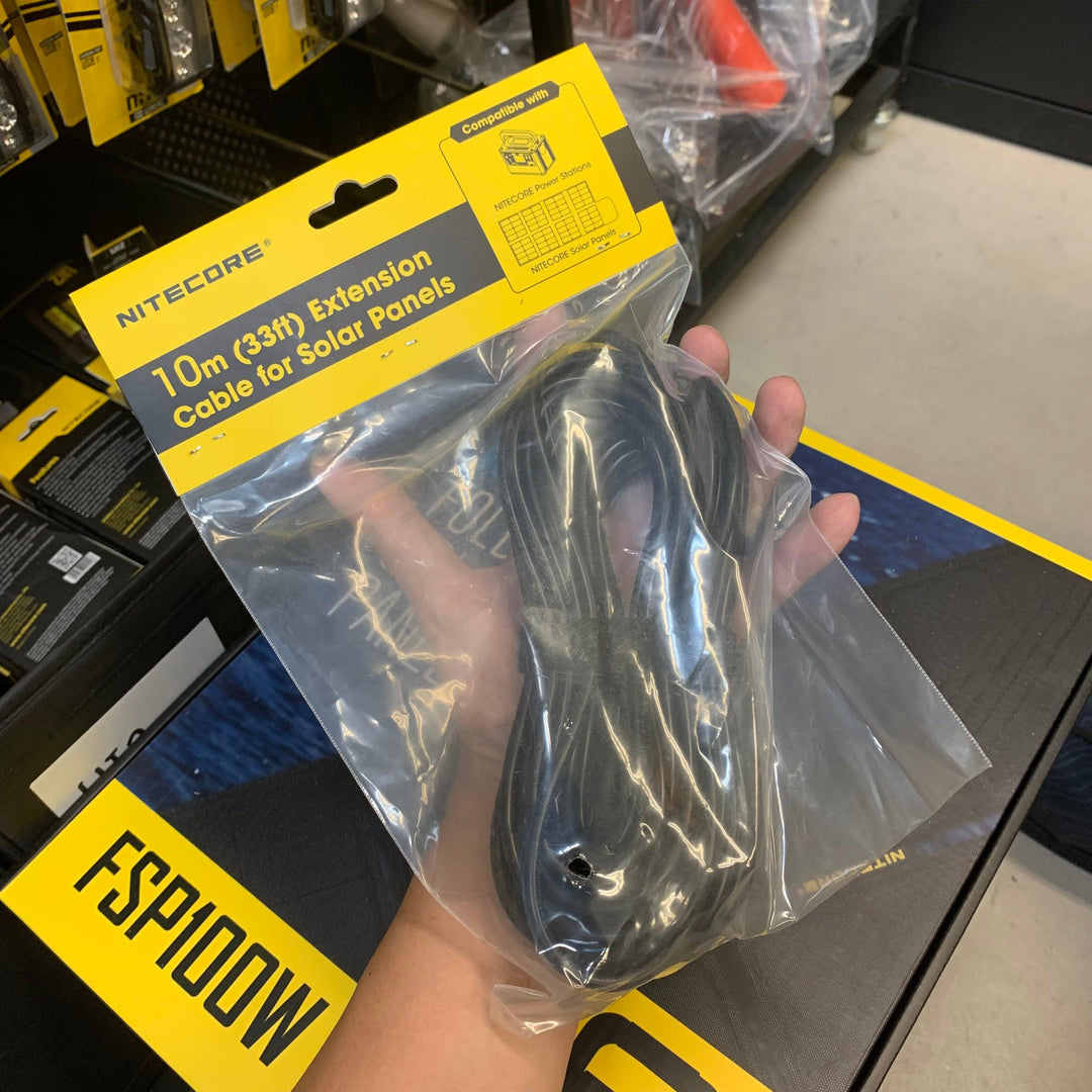 10m Extension Cable for FSP100 / FSP100W - Nitecore Singapore
